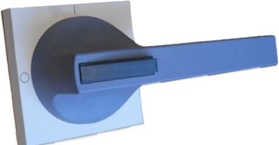 Siemens 8UC7310-1BB handgreep TI-grijs/blauw Met deurvergrendeling Afsluitbaar
