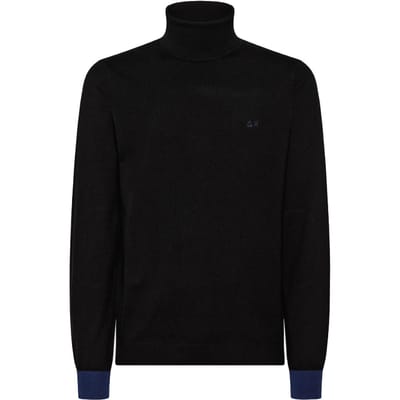 Sun68 - Turtle Elbow Contrast 11 Black K42111