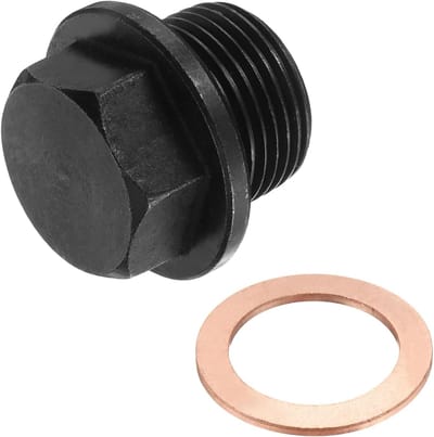Metrische Pijp Plug Fittings met Hex Head en Buitendraad, Afdichtadapter voor Olie, Gas en Water met Koperen Wasmachine