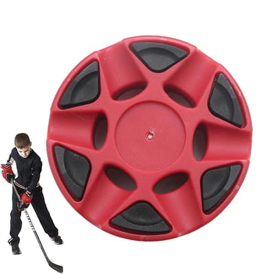 Straat Hockey Puck - Training Puck - Sport Training - Verbeterd Glijden - 76 x 25 cm - Rood