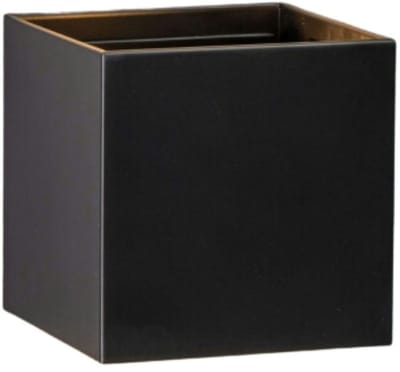 Kosilum - Cubic - Wandlamp - Zwart - Aluminium