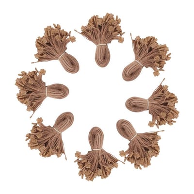 Hangtag Fasteners - Jute Touw - 1200 Stuks - Veiligheidslabels - Prijs Labels - Geschikt voor Kleding en Sieraden