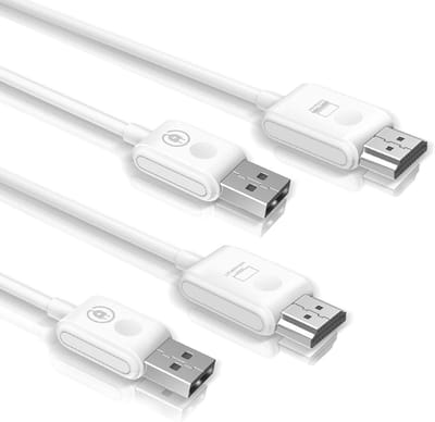 HDMI Zender Ontvanger Kit - Draadloze Projectie Set - Scherm Delen Draadloos - Plug and Play Installatie - Compact Formaat