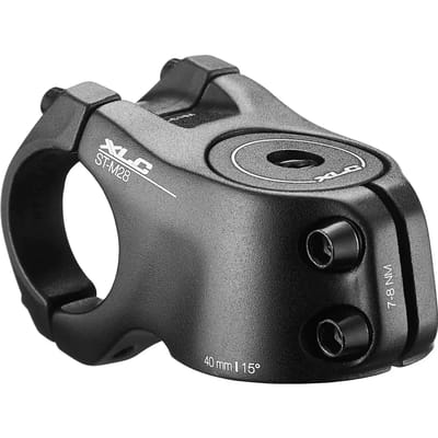 XLC ST-M28 Stuurpen - All Mtn - Type: Ahead - 11/8” Vorkklem - 100mm Ø 31.8mm - 6° - Aluminium - Zwart