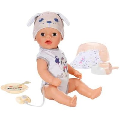 Zapf Creation BABY Born Littlest Soft Touch Lukas Dog 36cm jongen Poppen met functies Interactieve poppen