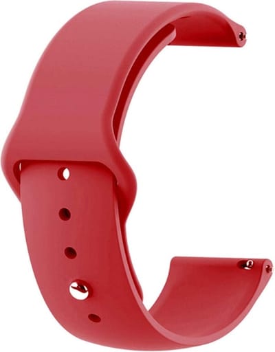 Siliconen bandje - geschikt voor Garmin Vivoactive 4 / Venu 2 / Venu 3 / Forerunner 255 / 265 - rood