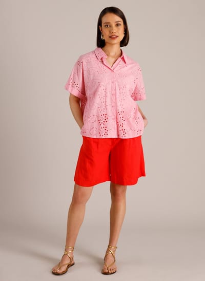 YEST Mariella Tops - Bright Pink - maat 42