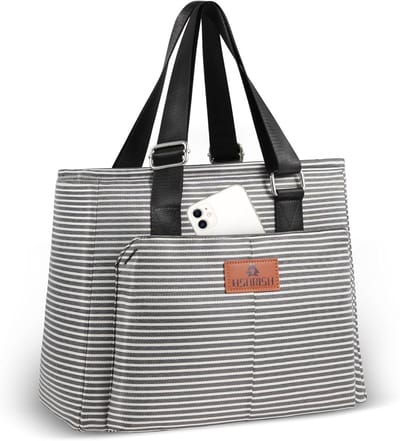 Waterdichte en lekvrije lunchtas voor dames met verstelbare schouderriem - 12L - Perfect voor werk, camping en winkelen