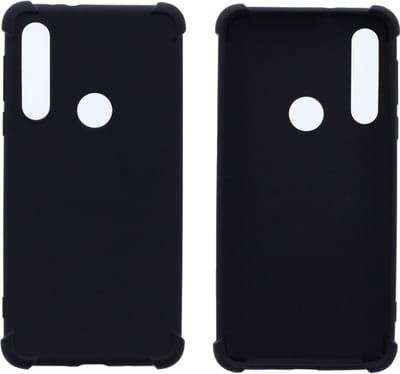Motorola Moto G8 Play Anti Shock Silicone Hoesje - Zwart - ZT Accessoires