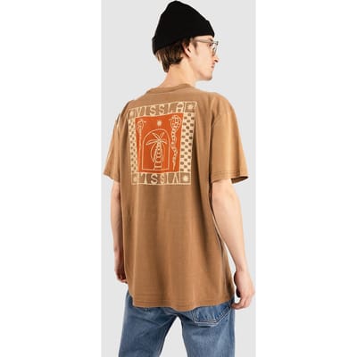 Vissla Serpents Cosmic Wash T-Shirt bruin