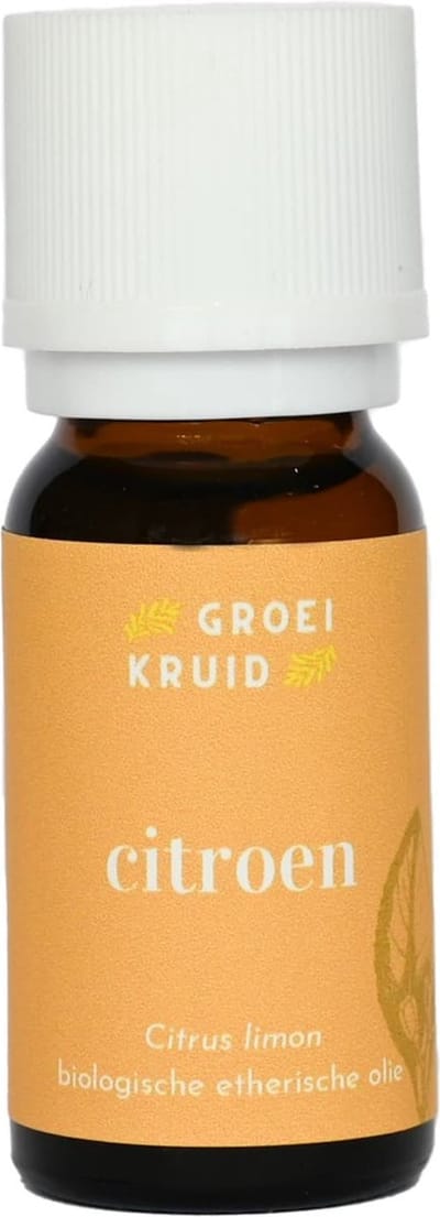 Biologische citroen etherische olie | Citrus limon | 100% natuurlijk en puur | lemon | 10 ml citroenolie uit Italië