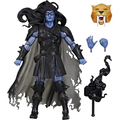 Hasbro Marvel Legends Action Figure Black Winter (Thor) (BAF: Marvel's Zabu) 15 cm Action Figuur