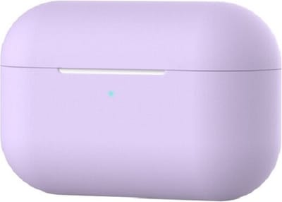 Jumada's hoesje geschikt voor Apple AirPods Pro - Soft Case - Cover - Onepiece - Siliconen - Paars