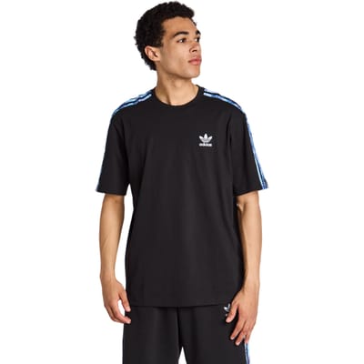 Adidas Summer Prints T-shirts Heren - Zwart - Maat L - Katoen Jersey