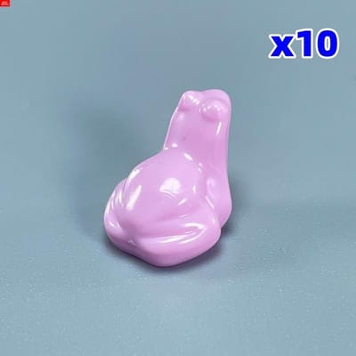 MOC Stenen Dier Kikker Pad Bladeren Boom Bloem 33320 Educatieve Bouwstenen Actiefiguur Speelgoed kindercadeaus roze