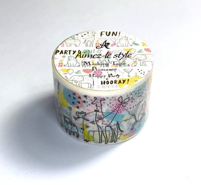 Washi tape - Happy Party - 38mm