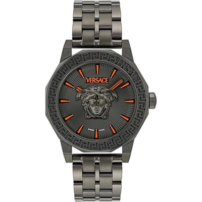 Versace Medusa Deco VE9I00524 Horloge - Staal - Grijs - Ø 43 mm