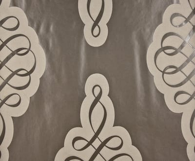 Dutch Wallcoverings Vliesbehang slinger - bruin/olijf