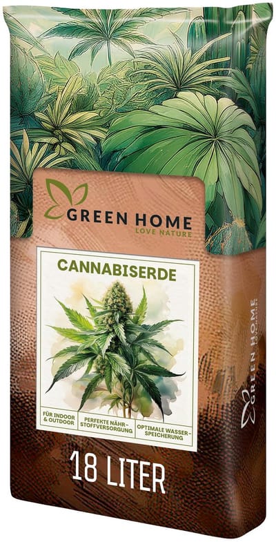Green Home – Cannabis en hennep potgrond – 18 L all mix met perliet
