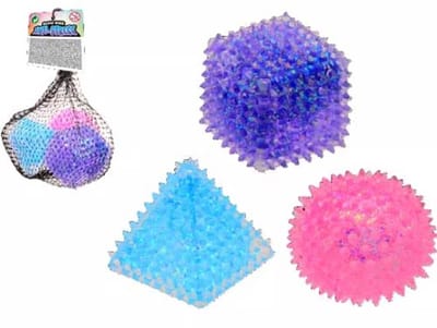 Squeeze glitter vormen in netzak 3dlg Poppetjes en figuren