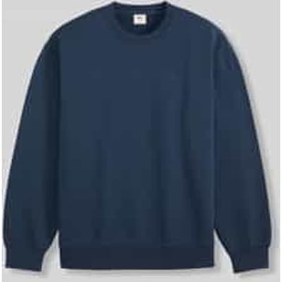 relaxed fit sweatshirt van katoenmix model 'NAVAL'