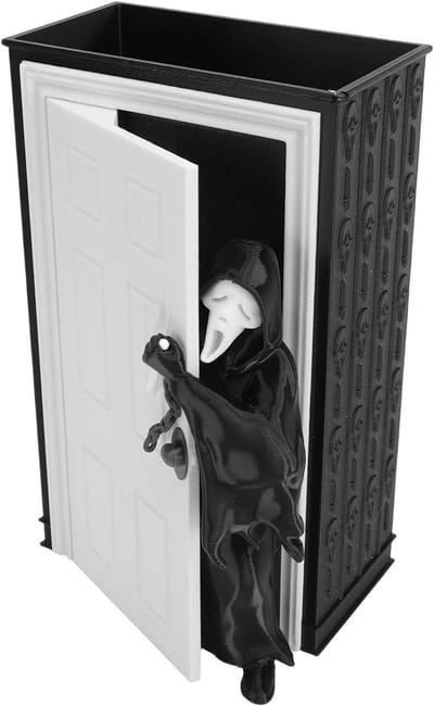 Popcorn Container Spook - Emmer Horror Decor - Snack Bewaren - 3D Spook Uit Deur