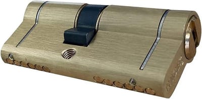 Veiligheidscilinder - Deurslot cilinder - Deur beveiligen - Anti-bumping anti-boor - 40 x 50 mm - Goudkleurig