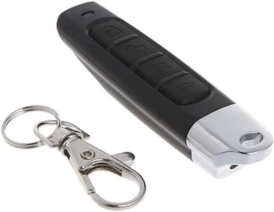 Universele 433MHz Garage Deuropener en Auto Alarm Duplicator voor Thuis en Winkel, Zwart, Met ABCD Knoppen, Geschikt voor Rolluiken en Poorten