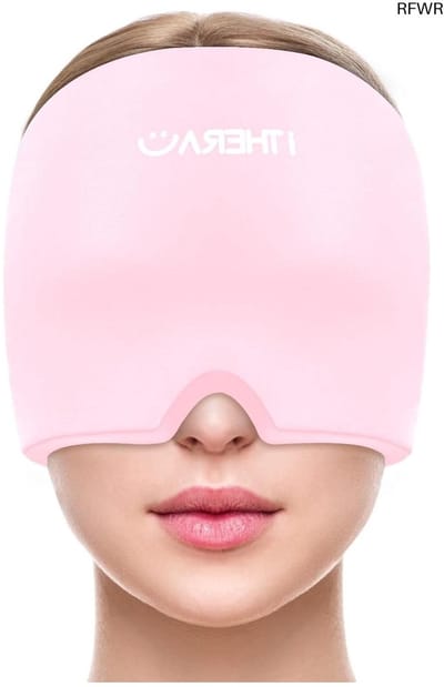 RFWR® Migraine masker met compressie en koeling voor hoofdpijnverlichting