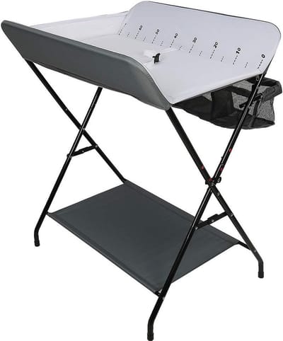 Opvouwbare Luiertafel Draagbaar 25 kg Draagvermogen Veiligheidsgordel Multifunctionele Baby Tafel Ruimtebesparend Ontwerp