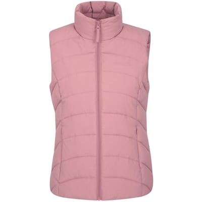 Mountain Warehouse Dames/Dames Opal Gewatteerd Gilet (Zacht Roze)