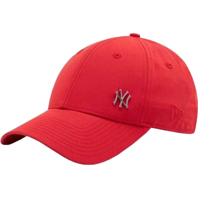 New Era Unisex volwassene 9Forty Flawless New York Yankees Baseballpet (Rood)