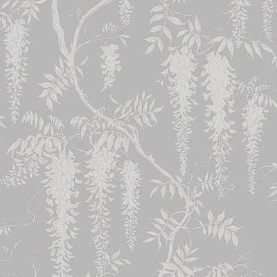Next vliesbehang Wisteria Trails grijs 10mx52cm