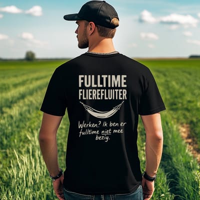 AGRIFANS® Fulltime Flierefluiter - Heren T-shirt - S