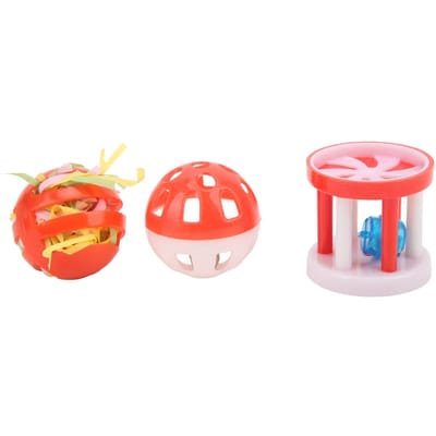 Jouets pour pattes de perroquet, entraînement à la mastication, balle de recherche de nourriture, jouets pour oiseaux pour perruches, perruches ondulées, perroquets