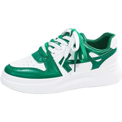 Dames Skateboard Schoenen met Dikke Zool Niche Trend Dames Casual Schoenen Slijtvast Antislip Sportschoenen Zomer Ademende Schoenen 40 blue