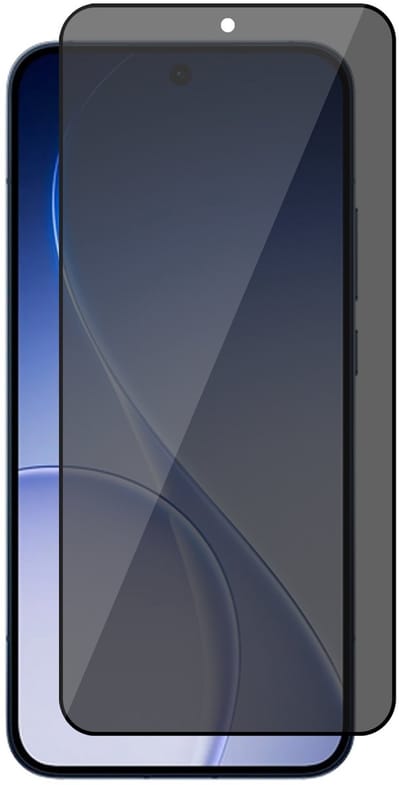 Privacy Screenprotector geschikt voor Oppo Reno 15 5G - Volledig Dekkend Glas Screen Protector