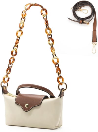 Kleine Crossbody Tas voor Dames Nylon Schoudertas met Handvat