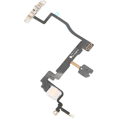 Câble Flexible Bouton Marche/Arrêt Téléphone Remplacement Câble Flexible avec Support Métallique pour iPhone 11 Pro gray