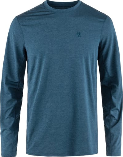 Fjallraven Abisko Day Hike LS Men - Shirt lange mouwen - Heren - Indigo Blue - Maat M