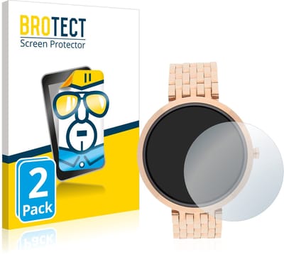 BROTECT - Screenprotector voor Xlyne X-Watch Siona / XW Fit - Folie Beschermfolie transparant 2 Stuks