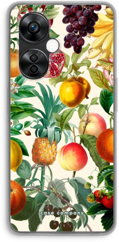 Case Company® - Hoesje geschikt voor OnePlus Nord CE 3 Lite hoesje - Classic Flora - Soft Cover Telefoonhoesje - Bescherming aan alle Kanten en Schermrand