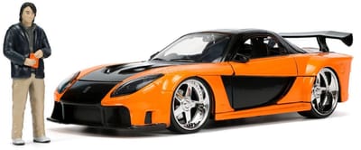 Han´s Mazda RX-7 Fast & Furious with Figurine Jada
