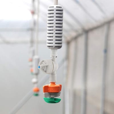 Rotating Nozzle Anti-Drip Device voor Binnengebruik - 5 Stuks Tuinspuiten met Hangfunctie, Hoge Hoek en Gemakkelijke Aansluiting