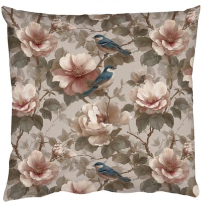 Sierkussens - Kussentjes Woonkamer - 50x50 cm - Klassiek - Vogels - Kleurrijk
