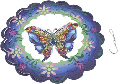 3D Windspinner - Tuindecoratie Vlinder - Buiten Decoratie - 360 Graden Roteerbaar - 12 Inch