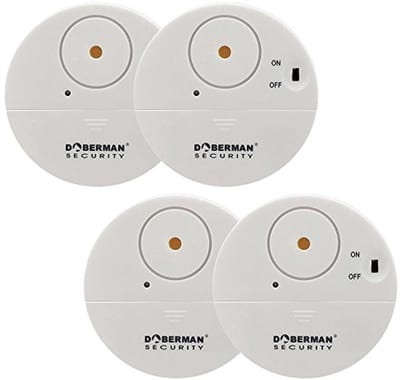Ultradun Raamalarm met 100dB Luid Alarm en Trillingssensoren - Perfect voor Beveiliging in Huis, Garage en Kantoor