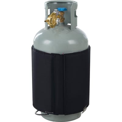 Bande chauffante isolée pour bouteilles de gaz de 40 livres 120W 90
