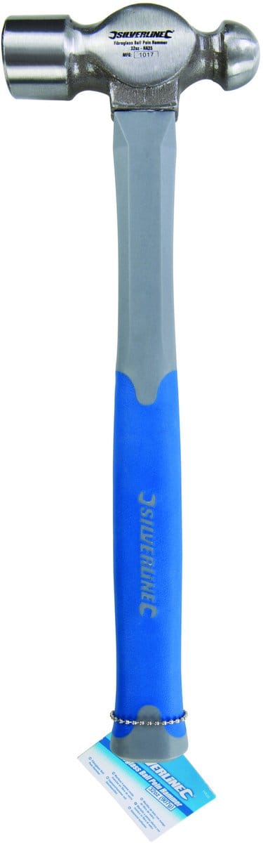 Silverline Glasvezel bolhamer - Schokabsorberend - 907 gram - Rubberen handvat