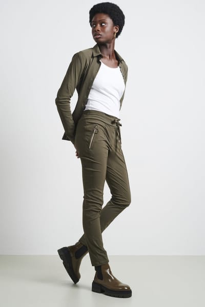 Pants Emma Technical Jersey | Army - Army / S